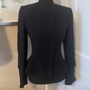 Giorgio Armani black silk jacket